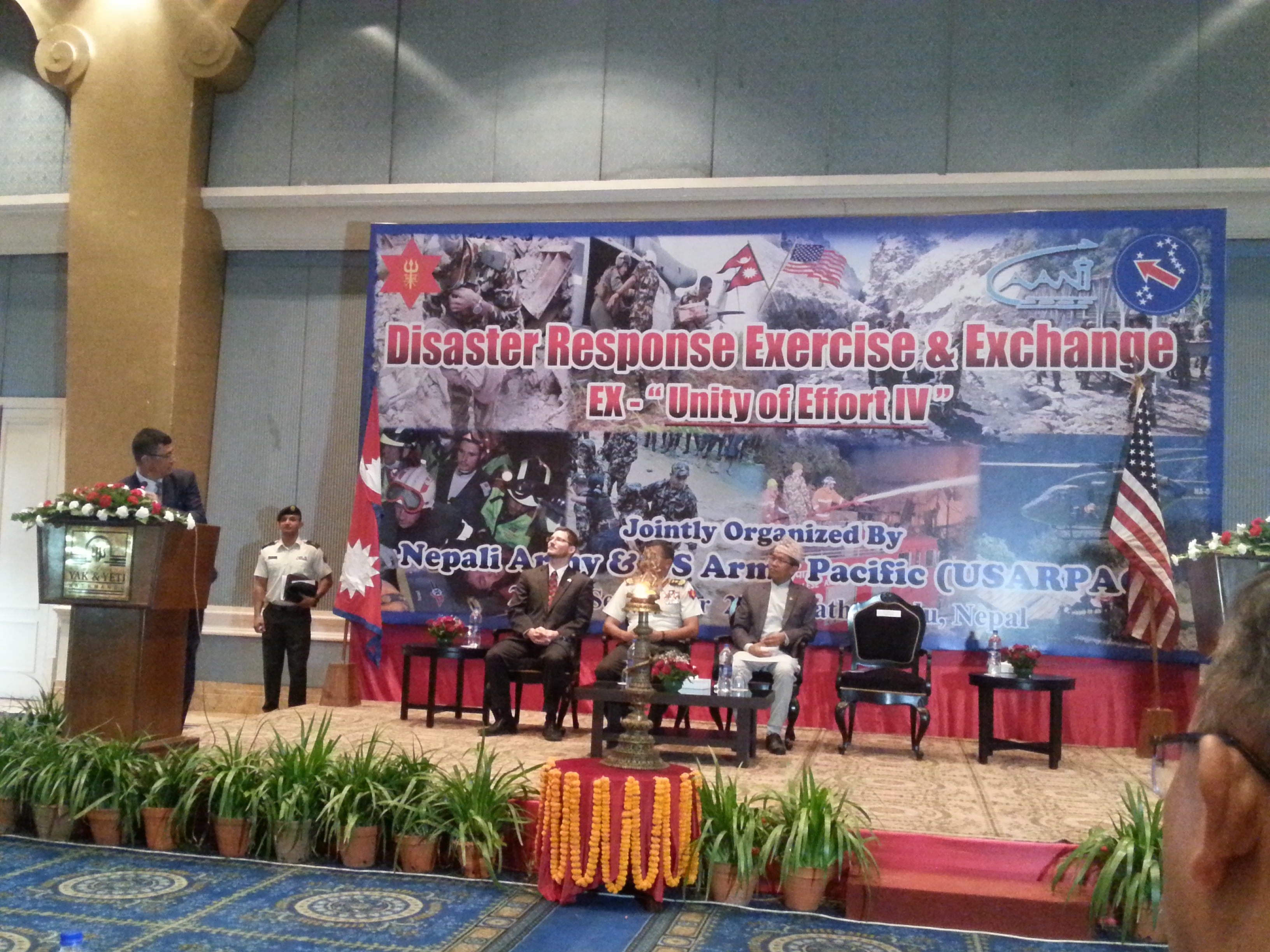 Inauguration of Disaster Response Exercise & Exchange